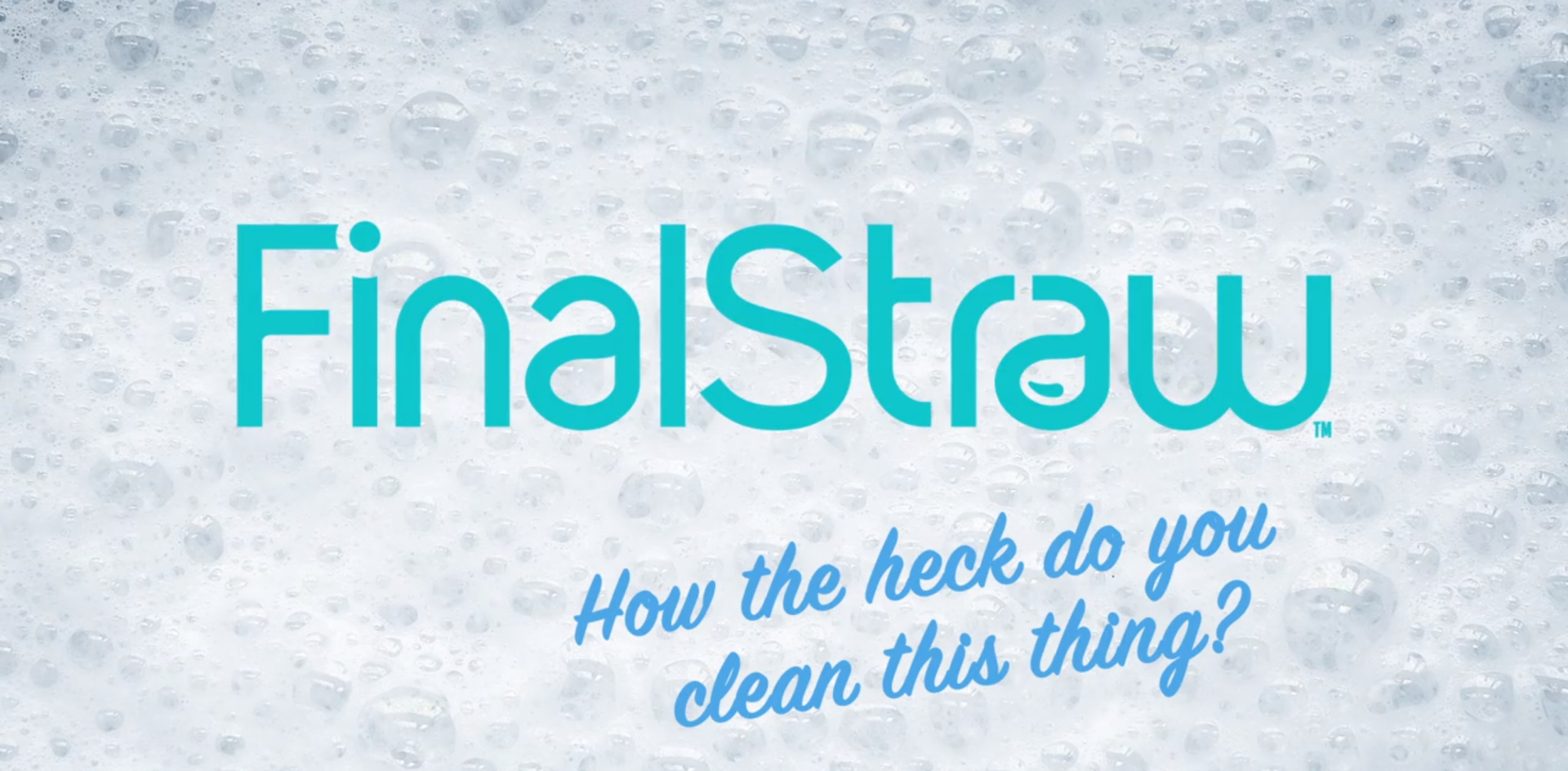 How To Clean Your FinalStraw – Final.