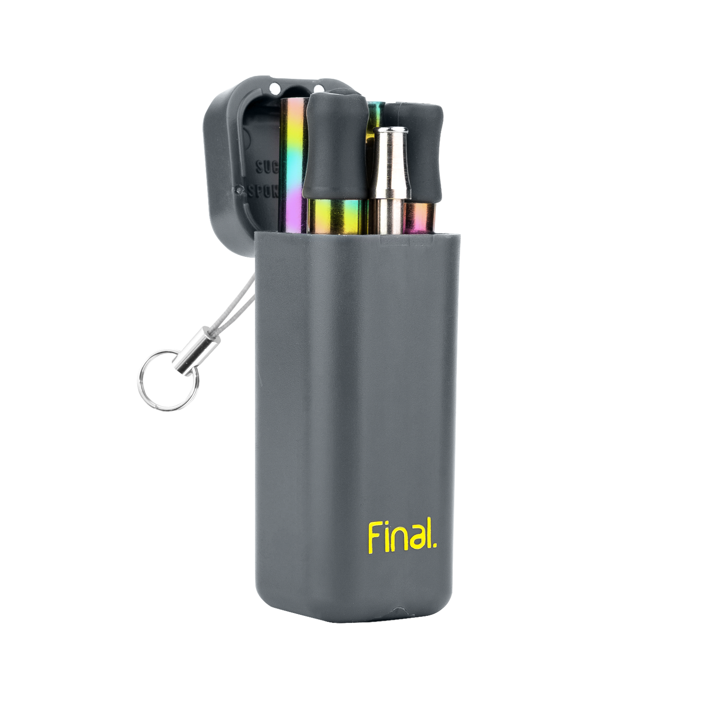 Shark-Butt Grey / Rainbow