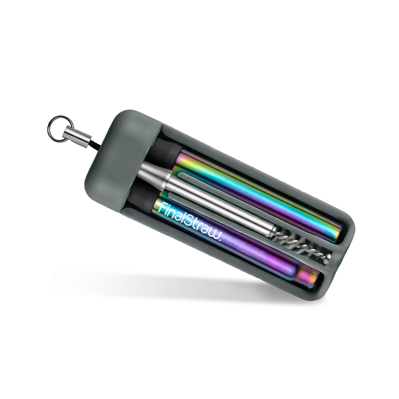 Shark-Butt Grey / Rainbow