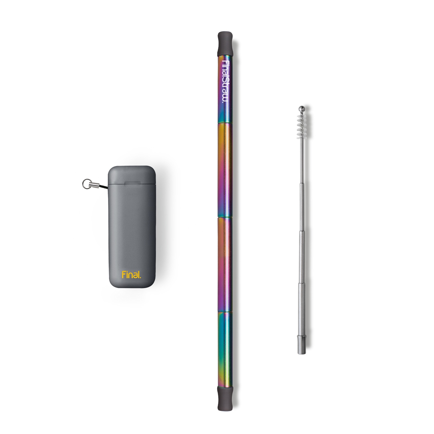 Shark-Butt Grey / Rainbow