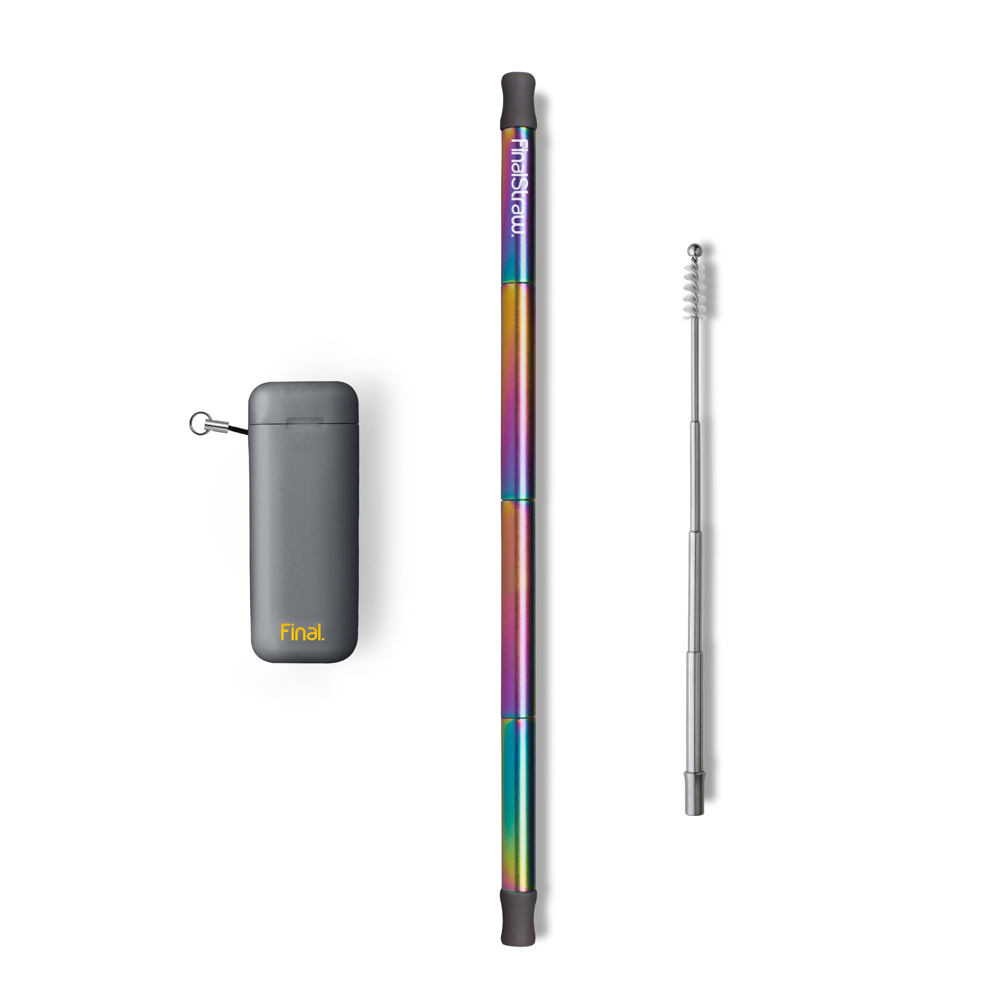 Shark-Butt Grey / Rainbow